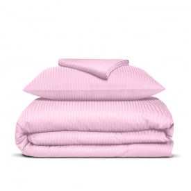 Подростковое постельное белье сатин BUBBLE Cosas розовый 160х220 см