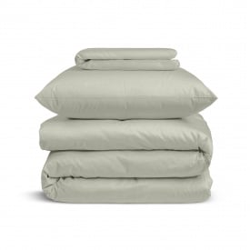 Подростковое постельное белье сатин SHADOW Cosas Оливка 160х220 см