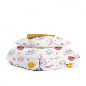 Подростковое постельное белье HAPPY MOON Cosas розовый 160х220 см