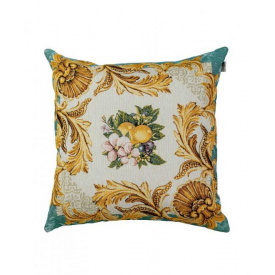 Подушка декоративная Прованс Verna Фрукты с вензелями 45х45 см Разноцветный (3365)