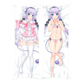 Подушка обнимашка дакимакура Канна Камуи Дракон-горничная Кобаяши 120x40см (21765) Bioworld