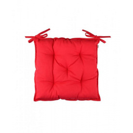 Подушка на стул Прованс 40х40 см Красный (1131)