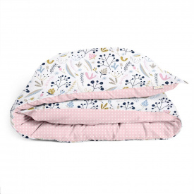 Детский пододеяльник Cosas ROSE FLOWERS Ранфорс 110х140 см Розовый