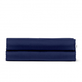 Евро простыня Cosas NIGHTFALL Ранфорс 220х240 см Синий