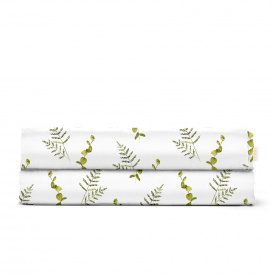 Детская простыня 110х160 см GREEN FOLIAGE CS1 Cosas