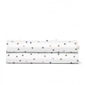 Детская простыня 110х160 см COLORFUL TRIANGLE Cosas