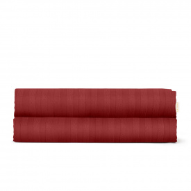 Простыня 240х260 см сатин BURGUNDY Cosas красный