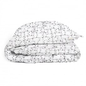 Пододеяльник полуторный 160х220 см CATS CS1 Cosas белый