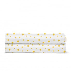 Простыня полуторная 155х240 см YELLOW STARS Cosas Золотистый