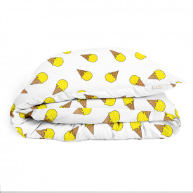Пододеяльник детский 110х140 см ICECREAM Cosas желтый