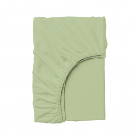Простынь на резинке Cosas OLIVE Ранфорс 90х200х20 см Оливка