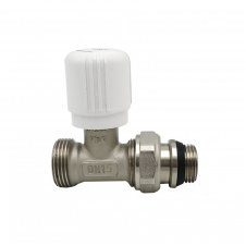 Кран радіаторний 1/2 "х 3/4 "Євроконус V&amp;G ручного регулювання прямий (00000022806)