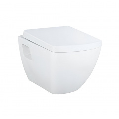 Унитаз подвесной Creavit Tetra TP326-11CB00E-0000 без крышки, белый Киев