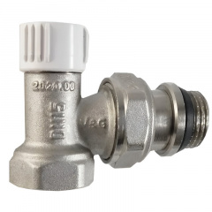 Кран радиаторный VALOGIN 1/2" V&amp;G настроечный угловой (ТР-00023799) Тернопіль