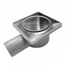 Душевой трап MESA Teknik Drainer 100х100 КликКлак горизонтальный серый 1/20 (00000018437) Сумы