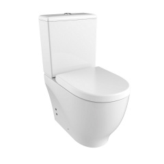 Унитаз-компакт Creavit Mare Rim-Off, бачок 3/6 л, крышка с сиденьем Duroplast, с механизмом Soft-close, белый Конотоп