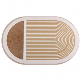 Влагопоглощающий коврик Sticker Wall 48*78CM*3MM (D) SW-00001889 Бежевый