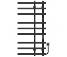 Полотенцесушитель электрический Atena П9 150х1000 Deffi Черный JD04 (A.AT.100.15.9.E.B.R.2)