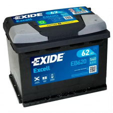 Автомобільний акумулятор EXIDE EXCELL 62A (EB620)
