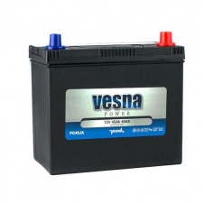 Автомобільний акумулятор Vesna 45 Ah/12V Japan Euro (415 645)