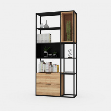 Фото - Стеллаж для хранения в стиле LOFT (NS-1800) Стеллаж для хранения в стиле LOFT (NS-1800)