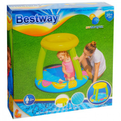 Детский бассейн Bestway 52331 надувное дно 94-89-79см 26 л Суми