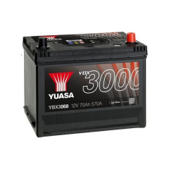 Автомобільний акумулятор Yuasa 12V 72Ah SMF Battery (YBX3068) Ізюм