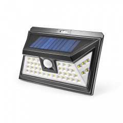 Светильник уличный датчик движения L-5-01 Li LED Stark 44 шт 2835 SMD 450lm 2000mAh Черный (243000501) Київ