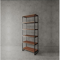 Стеллаж для хранения в стиле LOFT Черный (NS-1784) Киев