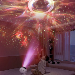 Проектор Lesko Black Hole Galaxy Projector с таймером и оборотом на 360° Жмеринка