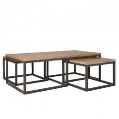 Кофейные журнальные столики в стиле LOFT Черный (NS-459) Вишгород