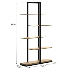 Стеллаж для хранения в стиле LOFT (NS-1717) Николаев
