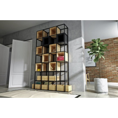 Стеллаж для хранения в стиле LOFT (NS-1710) Кропивницкий