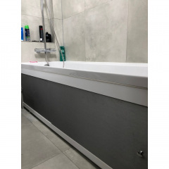 Экран под ванну The MIX Крепыш carbon silver 150 см Тернополь