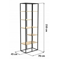 Стеллаж для хранения в стиле LOFT (NS-1721) Київ