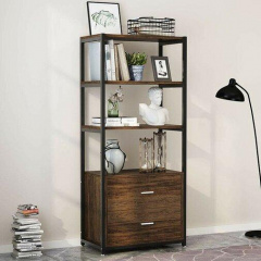 Стеллаж для хранения в стиле LOFT Черный (NS-1906) Івано-Франківськ