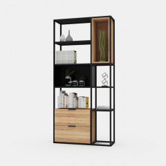 Стеллаж для хранения в стиле LOFT (NS-1800) Киев