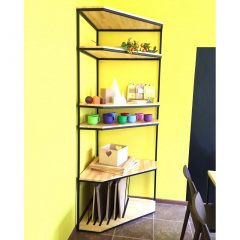 Стеллаж для хранения в стиле LOFT (NS-1647) Запоріжжя