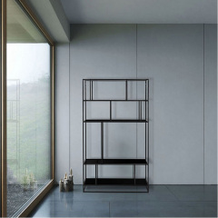 Стеллаж для хранения в стиле LOFT Черный (NS-1663) Хмельницький