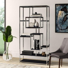 Стеллаж для хранения в стиле LOFT Серый (NS-1821) Сарны