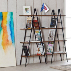 Стеллаж для хранения в стиле LOFT Черный (NS-1847) Фастів