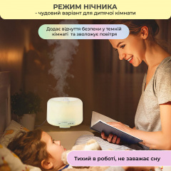 Увлажнитель воздуха SBT group 500 мл с LED-подсветкой на 2 цвета и пультом Киев