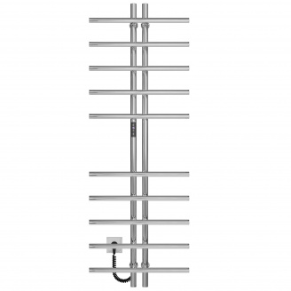 Полотенцесушитель электрический Gray П10 60х1450 Deffi Хром JD03 (A.GY.145.6.10.E.C.L.1)