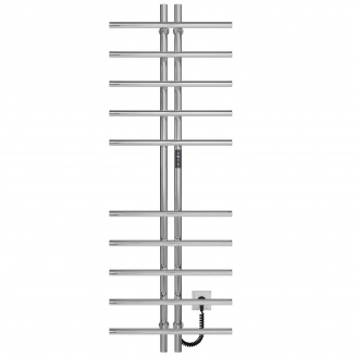 Полотенцесушитель электрический Gray П10 60х1450 Deffi Хром JD03 (A.GY.145.6.10.E.C.R.1)