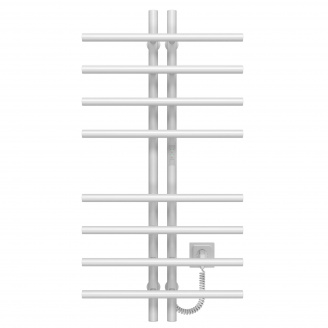 Полотенцесушитель электрический Gray П8 60х1000 Deffi Белый WD03 (A.GY.100.6.8.E.W.R.3)