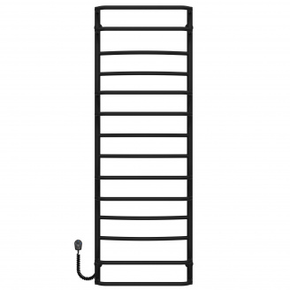 Полотенцесушитель электрический Аквамикс П14 500х1500 Deffi Черный EF16 (C.AM.150.50.14.E.B.L.5)