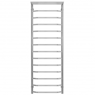 Полотенцесушитель водяной Трапеция с полкой П14 500х1500 Deffi Хром (C.TP.150.50.14.C.B)