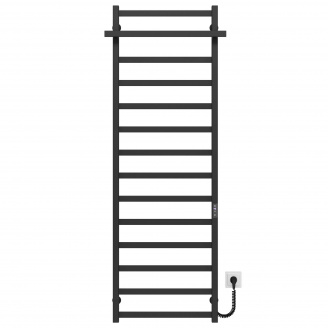 Полотенцесушитель электрический Nicolе П14 500х1600 Deffi Черный JD04 (A.NI.160.50.14.E.B.R.2)