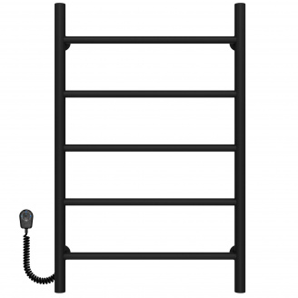 Полотенцесушитель электрический Орион П5 500х800 Deffi Черный EF16 (C.OR.80.50.5.E.B.L.5)