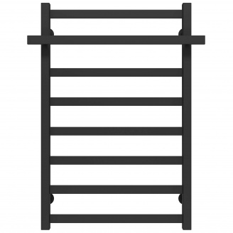 Полотенцесушитель водяной Nicolе П8 500х800 Deffi Черный (A.NI.80.50.8.B.B)